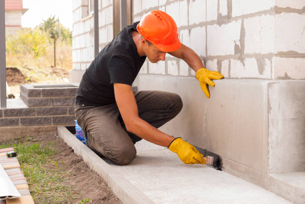 Concrete walkway installation